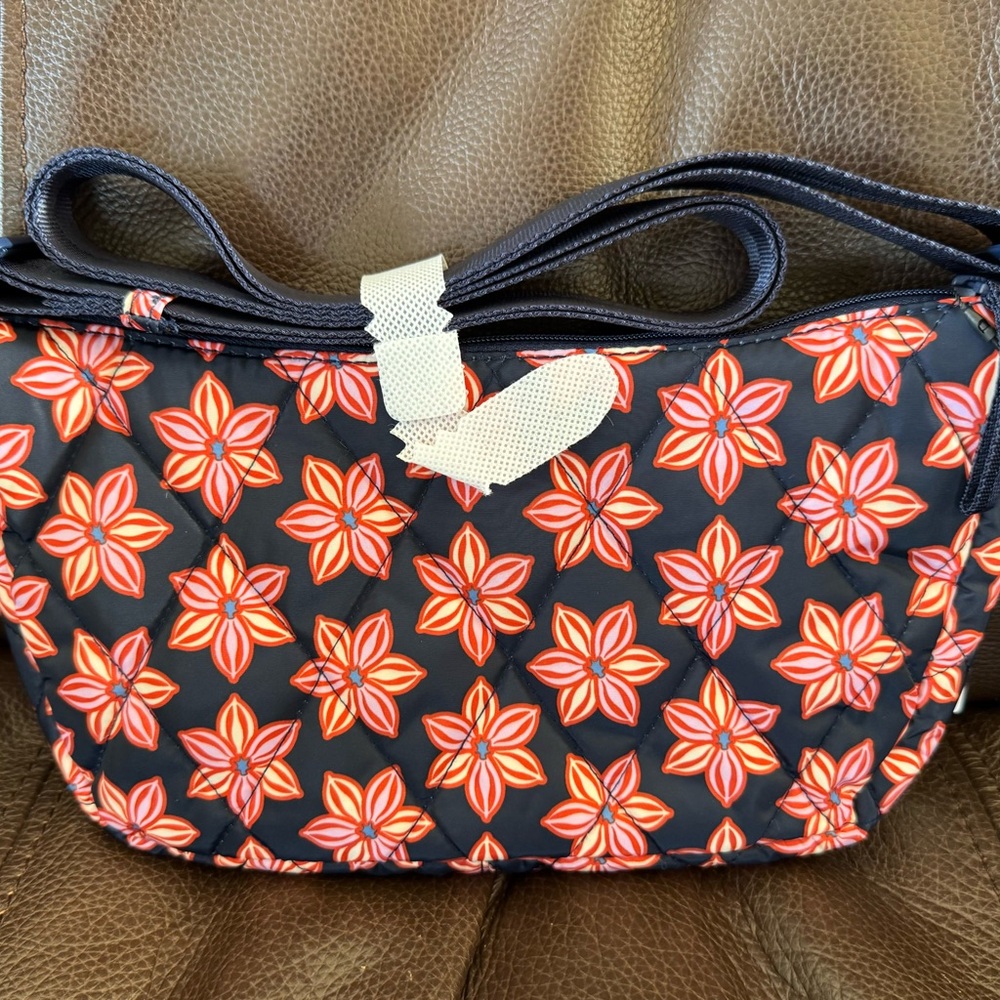 Brand New Vera Bradley Floral Burst Sling Crossbody Bag